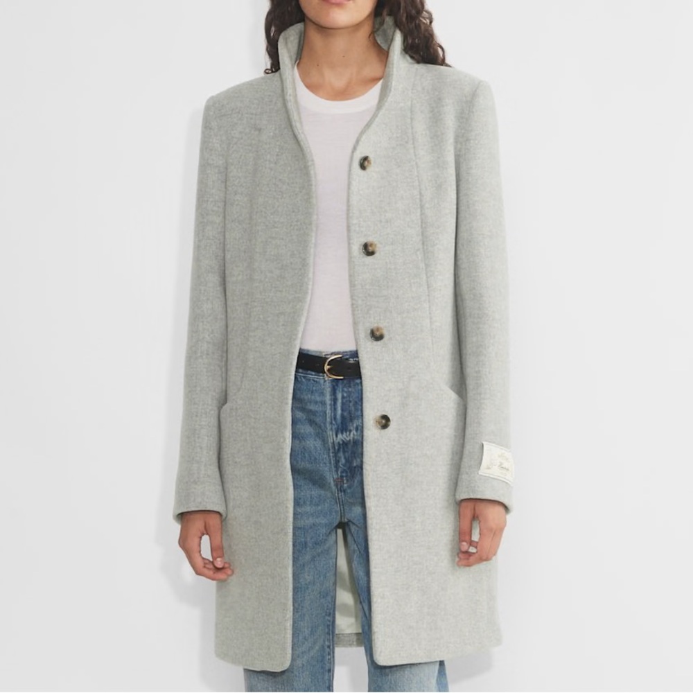 Wilfred Wool Cocoon Coat